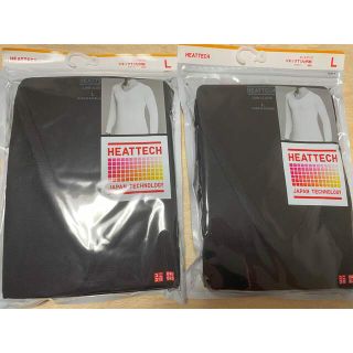 ユニクロ(UNIQLO)のUNIQLOヒートテックVネックT(Tシャツ/カットソー(七分/長袖))