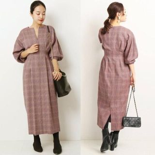 IENA - 美品 VERMEIL par iena ウエストシェイプ パフスリーブ