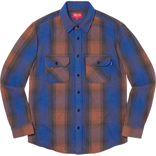 supreme 19FW Heavyweight Flannel Shirtトップス