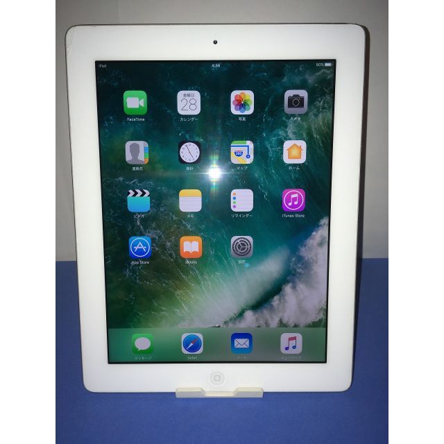 iPad（第4世代）WiFiモデル 16GB ホワイト MD513J/A 難あり