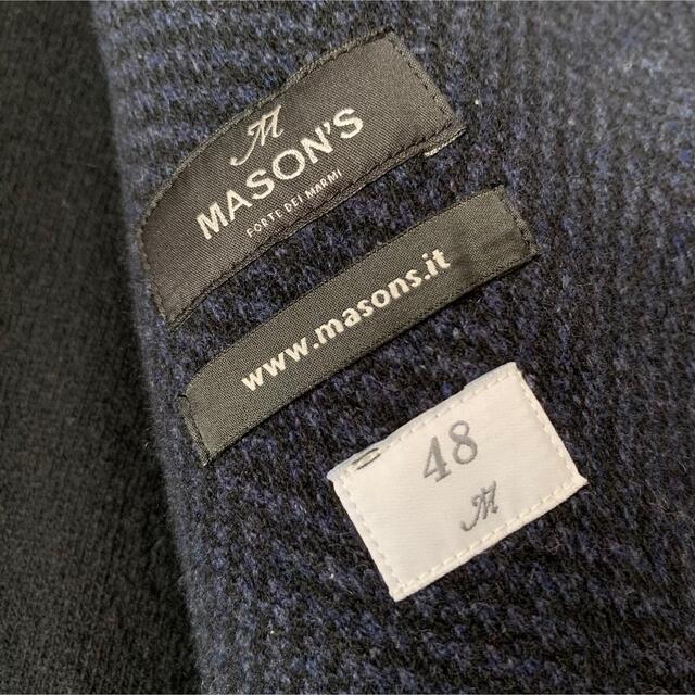 MASON'S(メイソンズ)の新品未使用/Mason's/ウールジャージーニット/チェスターコート メンズのジャケット/アウター(チェスターコート)の商品写真