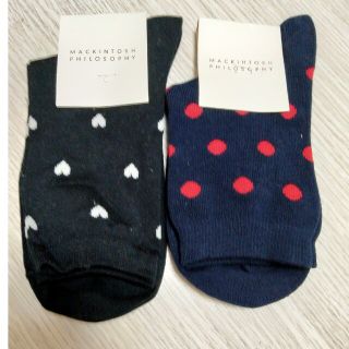 マッキントッシュ(MACKINTOSH)のMACKINTOSH PHILOSOPHY マッキントッシュ　ソックス２足組(ソックス)