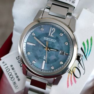 SEIKO - 《限定》稀少 新品 SEIKO LUKIA ルキア ダイヤ電波時計: クロスシー