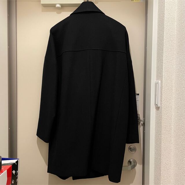 SHAREEF(シャリーフ)のSHAREEF 2021AW WOOL MELTON MIDDLE COAT メンズのジャケット/アウター(ピーコート)の商品写真