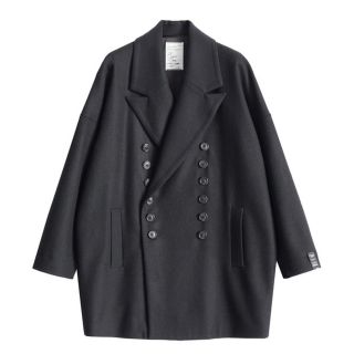 シャリーフ(SHAREEF)のSHAREEF 2021AW WOOL MELTON MIDDLE COAT(ピーコート)