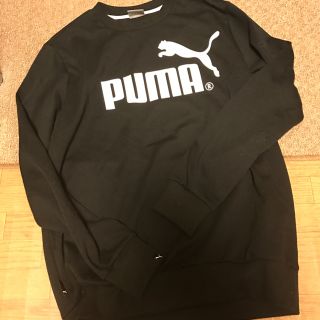 プーマ(PUMA)のshiori様専用 防弾少年団ジミン着用★PUMAトレーナー黒(トレーナー/スウェット)