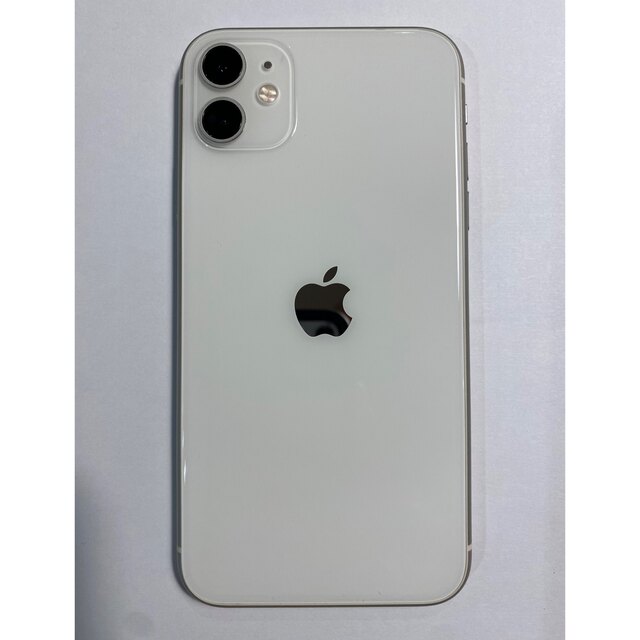 iPhone(アイフォーン)の【美品】iPhone11 256GB ホワイト SIMフリー スマホ/家電/カメラのスマートフォン/携帯電話(スマートフォン本体)の商品写真