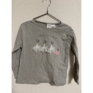 ザラキッズ(ZARA KIDS)のZARAKIDS バレリーナ　カットソー　110サイズ(Tシャツ/カットソー)