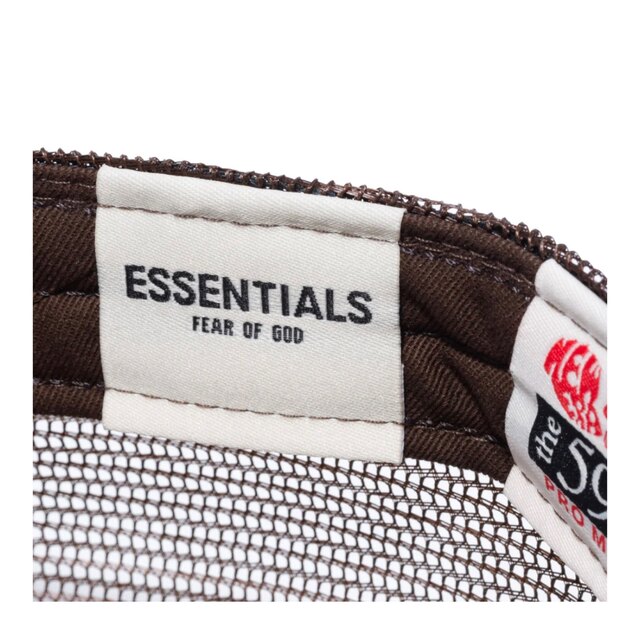 NEW ERA × Essentials コラボ キャップ 7-1/2ブラウン 2