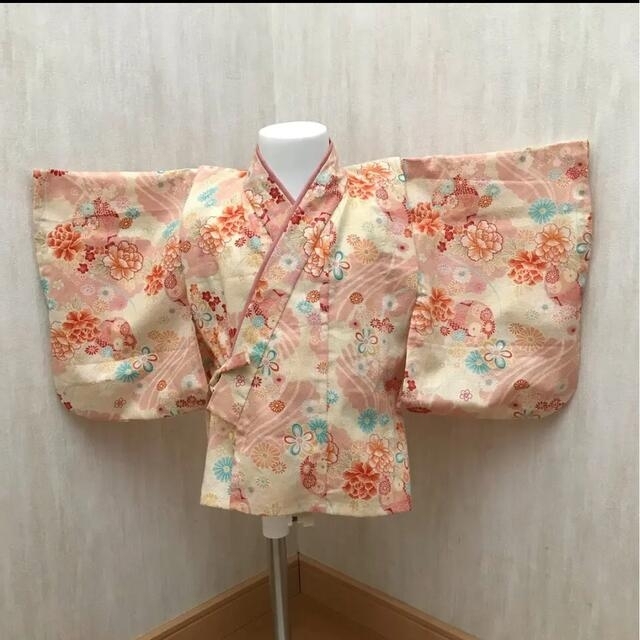 ♡初節句 お食い初め handmade ベビー袴 美品♡ キッズ/ベビー/マタニティのベビー服(~85cm)(和服/着物)の商品写真