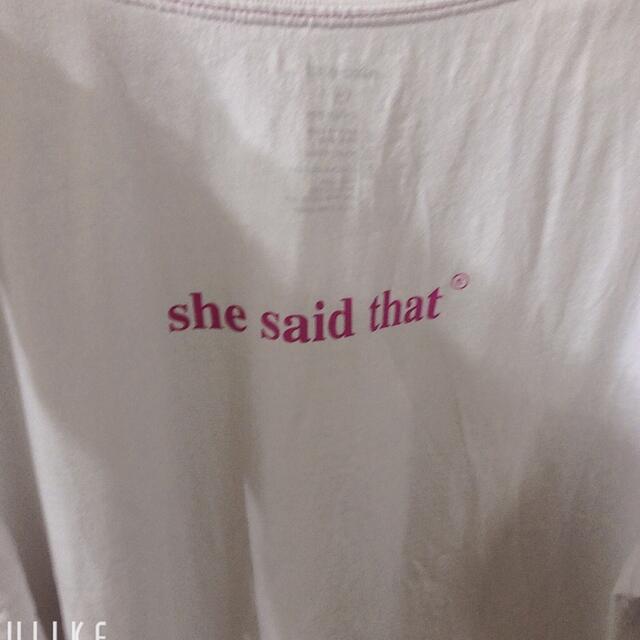 niko and...(ニコアンド)のshesaidthat ニコアンド　ロンT レディースのトップス(Tシャツ(長袖/七分))の商品写真