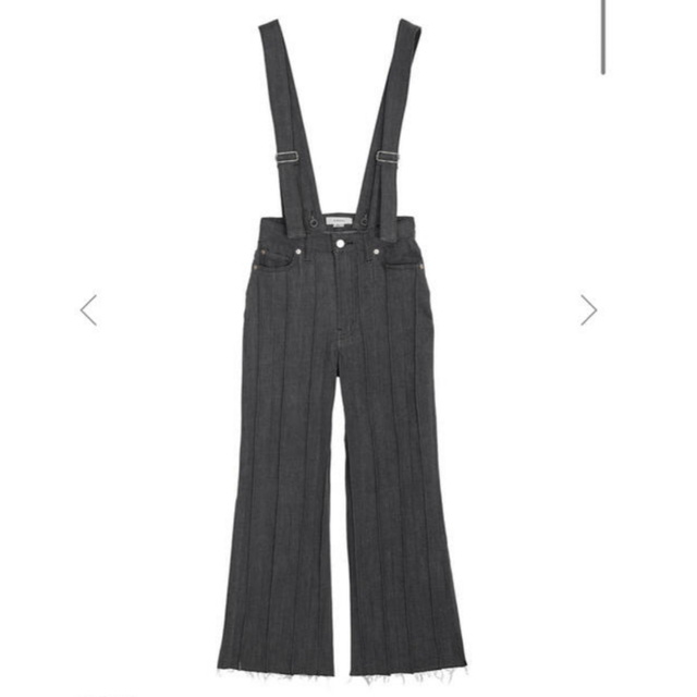 PLEATS DENIM SUSPENDER PANTSパンツ