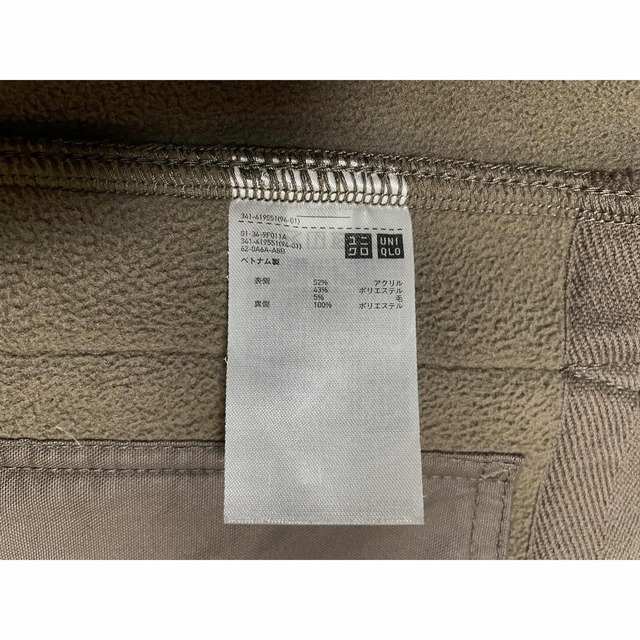 UNIQLO(ユニクロ)のユニクロ　コート　ショート丈　ユニクロU  ブラウン　メンズ メンズのジャケット/アウター(ピーコート)の商品写真