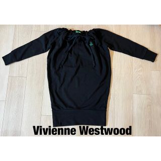 ヴィヴィアンウエストウッド(Vivienne Westwood)の希少モデル◎ヴィヴィアンウエストウッド★スウェットワンピース/ブラック(その他)