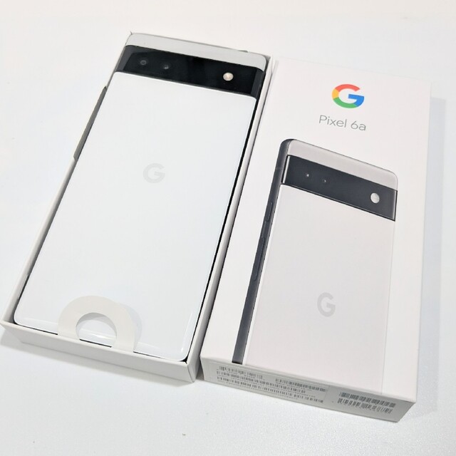 【新品未使用】Google Pixel 6a Chalk SIMフリー128GB