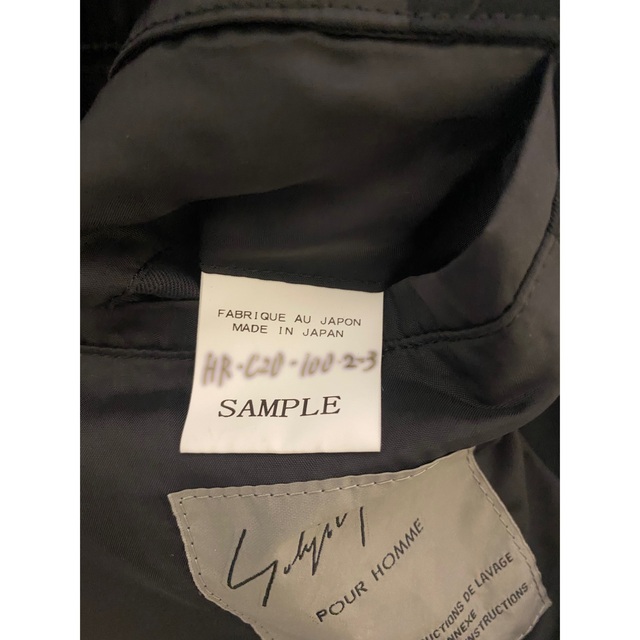 Yohji Yamamoto(ヨウジヤマモト)のストールブルゾン ヨウジヤマモト  HR-C20-100 メンズのジャケット/アウター(ブルゾン)の商品写真