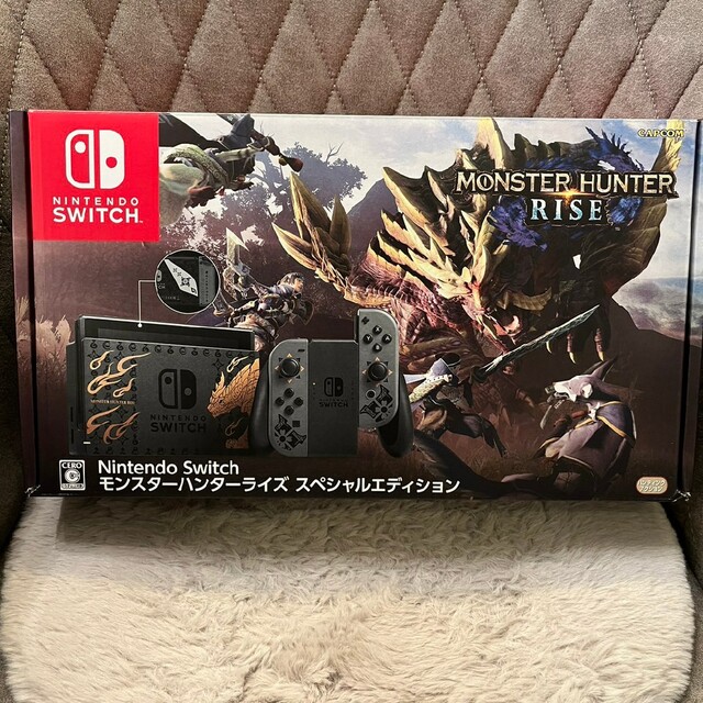 通常版セット内容Nintendo Switch本体 モンスターハンターライズ　スペシャルエディシ