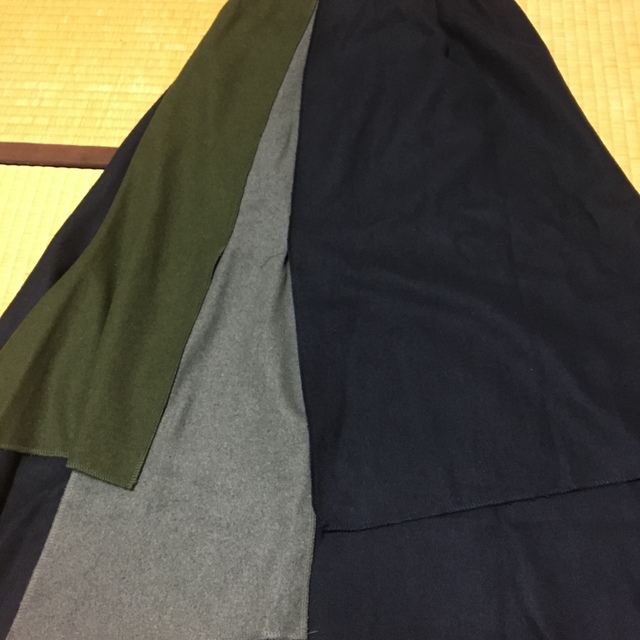 antiqua(アンティカ)のアンティカ  フリース変形スカート レディースのスカート(ロングスカート)の商品写真