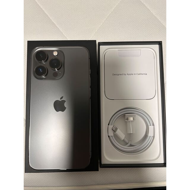 品質が完璧 13 iPhone - iPhone Pro SIMフリー GB 128 グラファイト