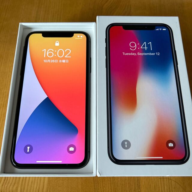 iPhone X スペースグレイ 256GB SIMフリー 1