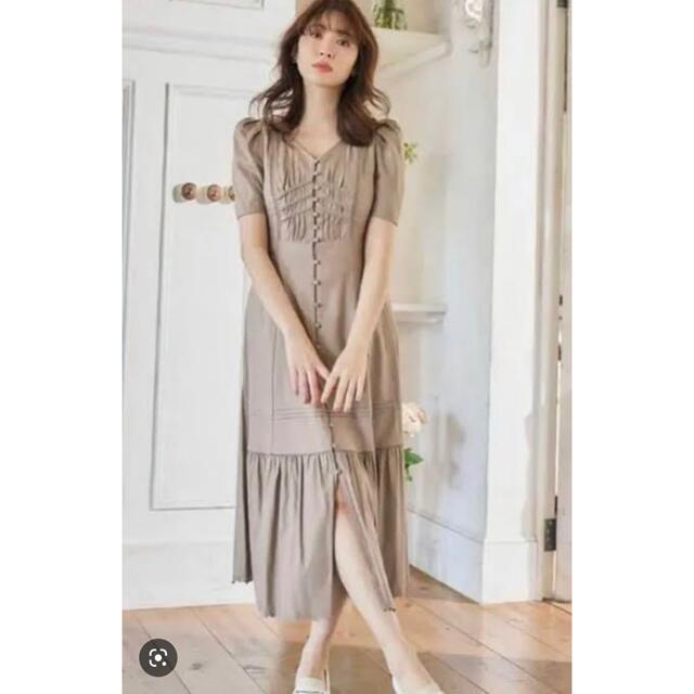 Her lip to(ハーリップトゥ)のTime After Time Scalloped Dress  レディースのワンピース(ロングワンピース/マキシワンピース)の商品写真