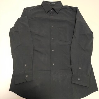 デサント(DESCENTE)の【専用】デサント DESCENTE スナップボタンシャツ 長袖 ブラック(シャツ)
