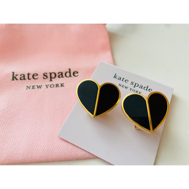 kate spade new york(ケイトスペードニューヨーク)の1/9まで1000円値下げ‼️ケイトスペード  ハートピアス レディースのアクセサリー(ピアス)の商品写真