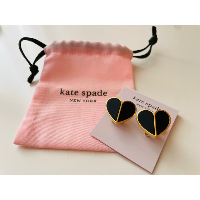 kate spade new york(ケイトスペードニューヨーク)の1/9まで1000円値下げ‼️ケイトスペード  ハートピアス レディースのアクセサリー(ピアス)の商品写真