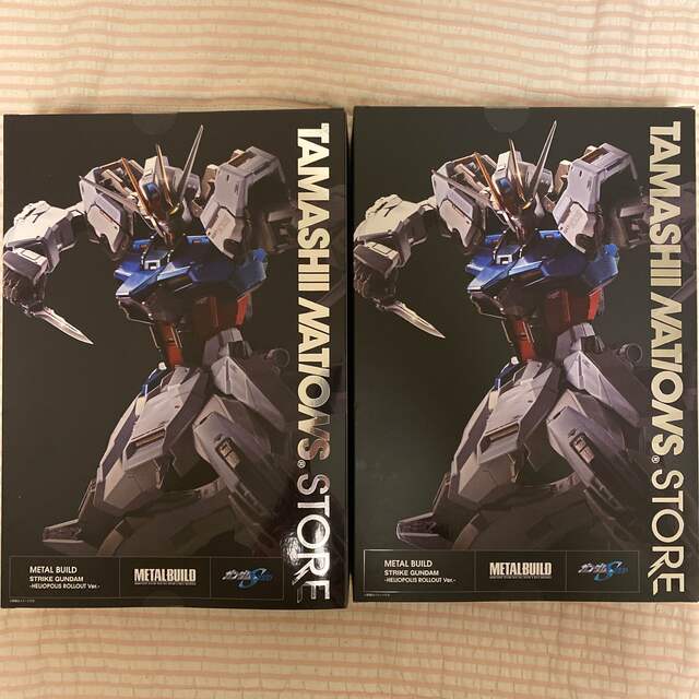 大特価放出! 2個 新品 - BANDAI メタルビルド ストライクガンダム