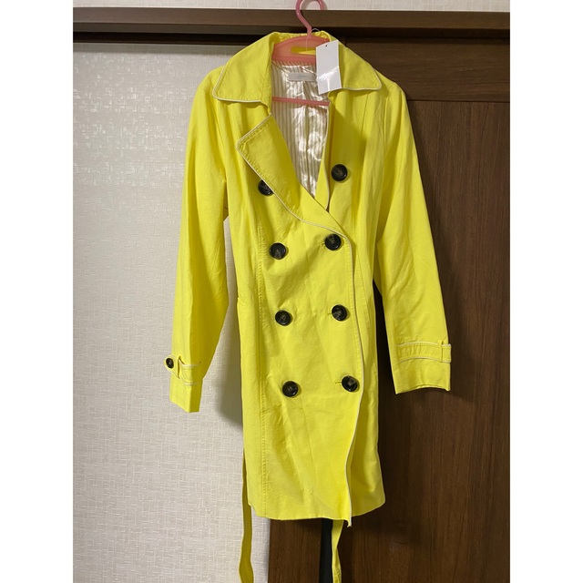 トレンチコート スプリングコート　Lサイズ レディースのジャケット/アウター(トレンチコート)の商品写真