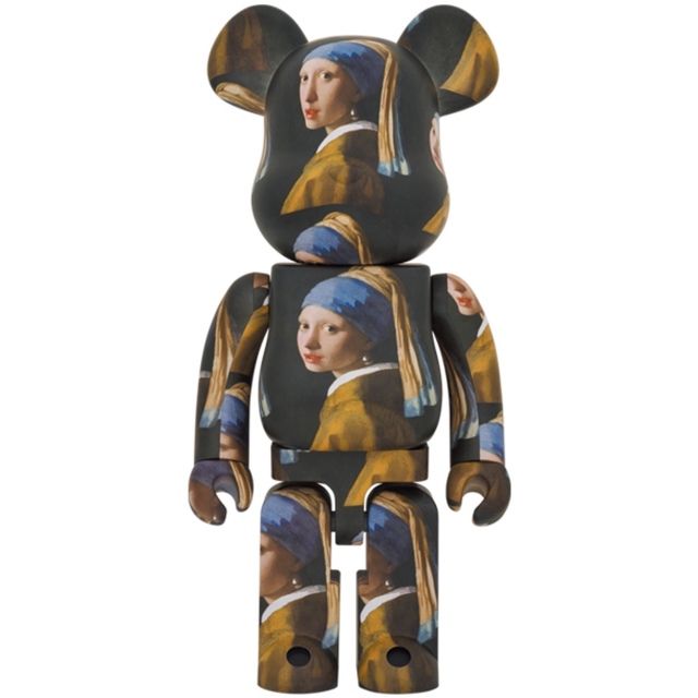 BE@RBRICK(ベアブリック)のBE@RBRICK Johannes Vermeer 1000％ エンタメ/ホビーのフィギュア(その他)の商品写真