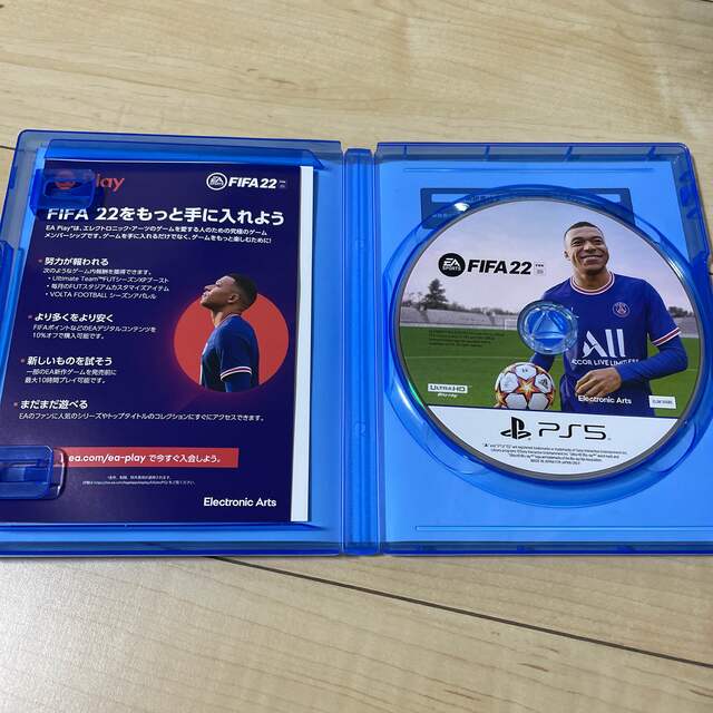 SONY(ソニー)のFIFA 22 PS5 エンタメ/ホビーのゲームソフト/ゲーム機本体(家庭用ゲームソフト)の商品写真