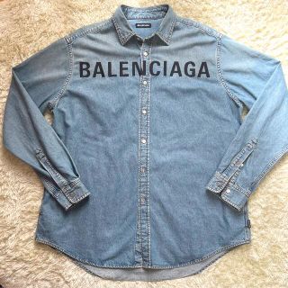 美品✨BALENCIAGA バレンシアガ オーバーサイズ デニムシャツ M - www
