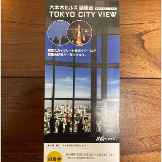 ベルサイユのばら展　六本木ヒルズ展望台　東京シティビュー　チケット(その他)