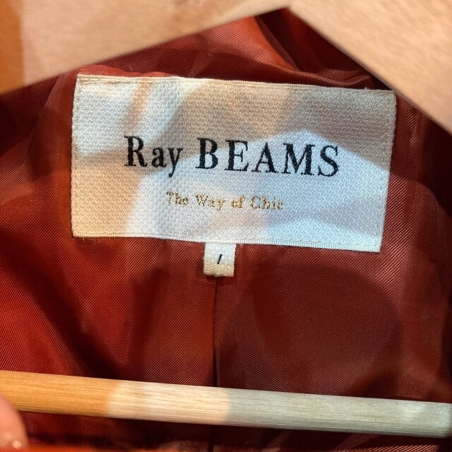 Ray BEAMS ダッフルコート　オレンジ 3