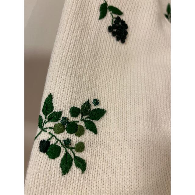 seventen フラワー手刺繍カーディガン S seventen フラワー手刺繍カーディガン S