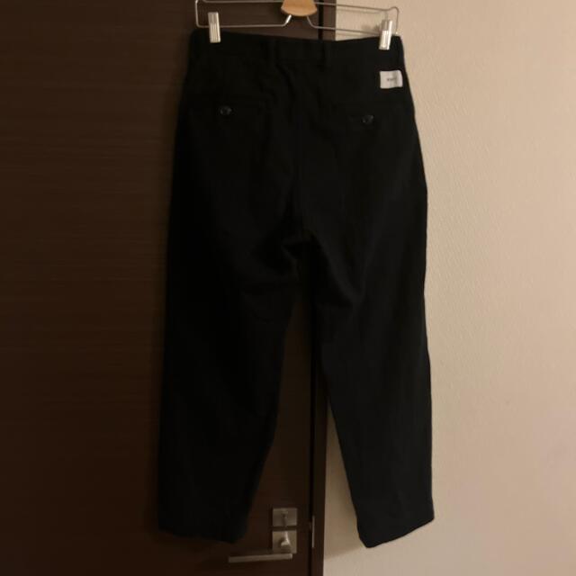 21AW WTAPS TUCK 01 TROUSERS S NAVY 2