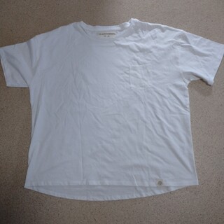 ホワイト  Ｔシャツ(Tシャツ(半袖/袖なし))