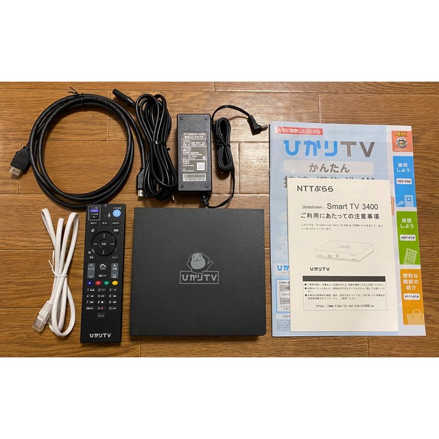 ひかりTV チューナー ST-3400 数回使用 流行 60.0%OFF www.gold-and