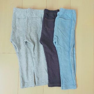 ユニクロ(UNIQLO)のUNIQLO　レギンスパンツ　90(パンツ/スパッツ)