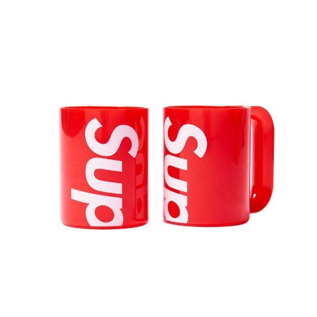 ＦＲＥＥ程度Supreme Heller Mugs set of 2 Red