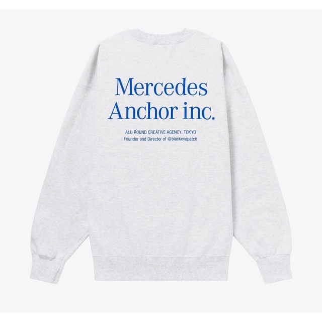 Mersedes Anchor Inc. Crew Sweat スウェット XL www.krzysztofbialy.com