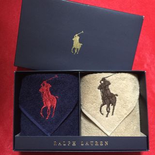 ラルフローレン(Ralph Lauren)の✨新品【ラルフ・ローレン】ハンドタオル(ハンカチ/ポケットチーフ)