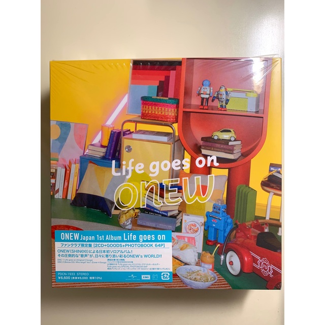 SHINee(シャイニー)のオニュ CD Life Gose on FC限定盤 エンタメ/ホビーのエンタメ その他(その他)の商品写真