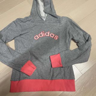 アディダス(adidas)のadidas アディダス　スウェット　パーカー　グレー　S(トレーナー/スウェット)