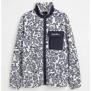 エイチアンドエム(H&M)のKeith Haring キースヘリング　フリースジャケット　フリース　総柄　(その他)