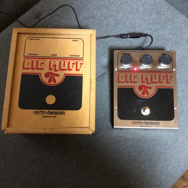 electro-harmonic BIG MUFF 木箱付き