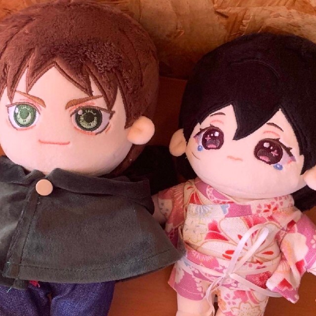 ミカサ ぬいぐるみ 20cm 着せ替えの通販 by R's shop|ラクマ ミカサ ぬいぐるみ 20cm 着せ替えの通販 by R's shop|ラクマ