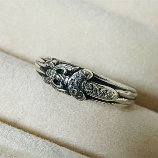 クロムハーツ(Chrome Hearts)のChrome Hearts ベイビークラシック ダガーリング パヴェダイヤ (リング(指輪))