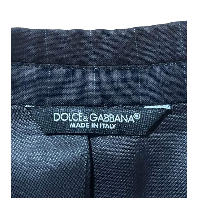 DOLCE&GABBANA(ドルチェアンドガッバーナ)のドルチェ&ガッパーナ　スーツ　テーラードジャケット　ストライプ メンズのジャケット/アウター(テーラードジャケット)の商品写真